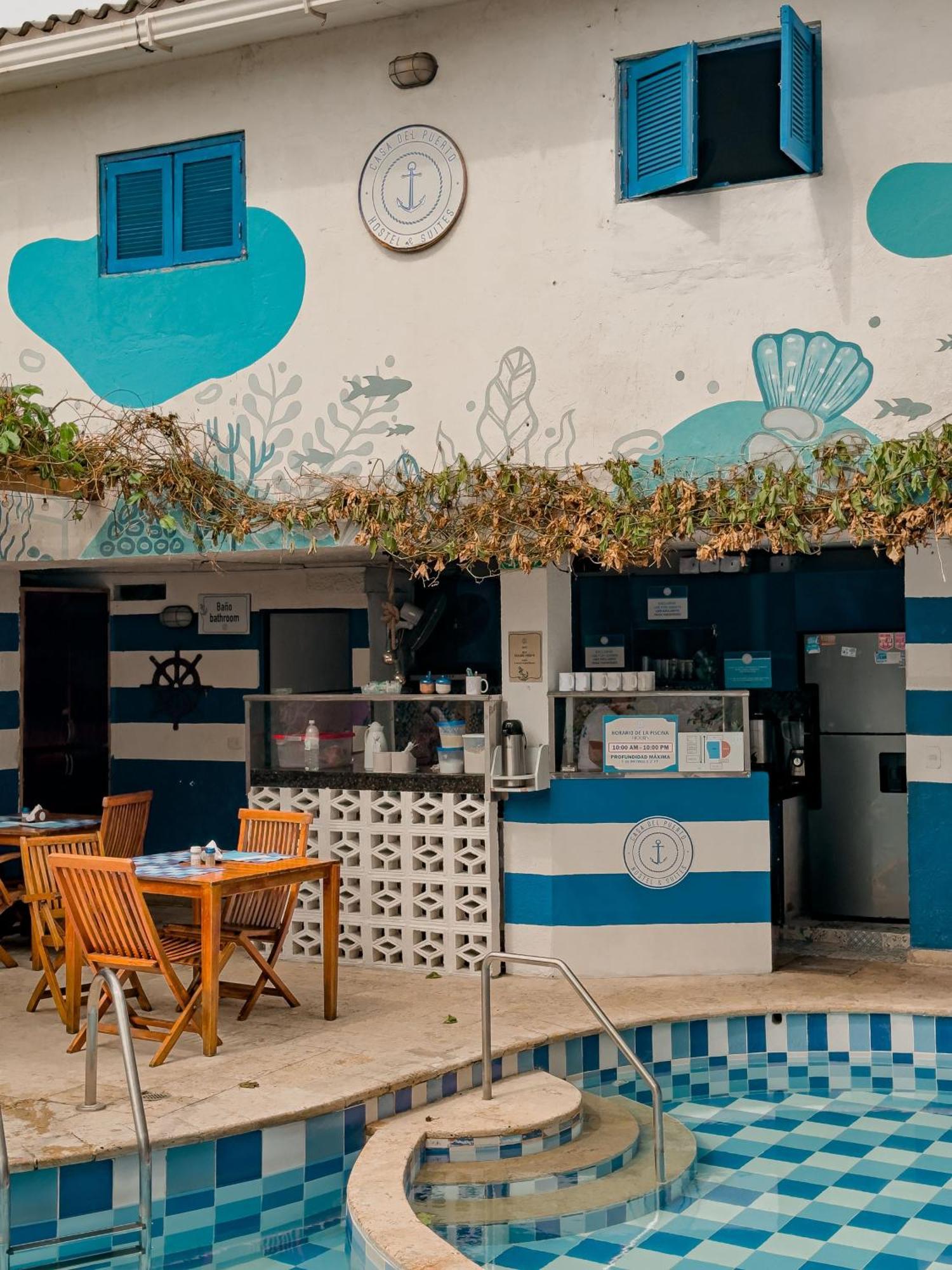 Casa Del Puerto Hostel & Suites Cartagena エクステリア 写真